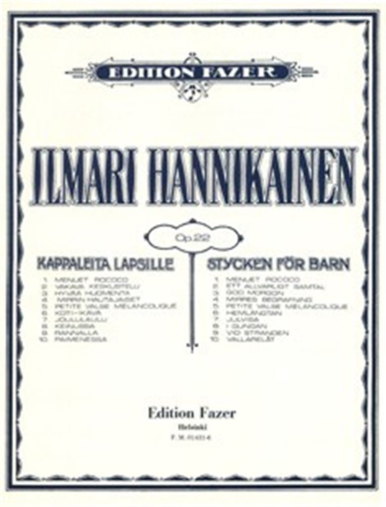 Klavierstücke für Kinder op. 22